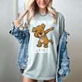 Kids Class Of 2031 Shirt Graduation Dabbing Dog Shirt Women's Comfort Colors T-Shirt Bay