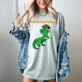 Kids Cute Graduation Dinosaur Smarty Saurus Kinder VPK Pre-k Grad Women's Comfort Colors T-Shirt Bay