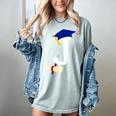 Kids Initial J Letter For Boys Preschool Graduation Kindergarten Women's Comfort Colors T-Shirt Bay