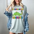 Kids Kindergarten Graduate Dinosaur Kindergarten Graduation Women's Comfort Colors T-Shirt Bay