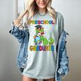 Kids Preschool Graduate T-Rex Dinosaur Preschool Graduation Women's Comfort Colors T-Shirt Bay