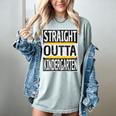 Kids Straight Outta Kindergarten Graduation Women's Comfort Colors T-Shirt Bay