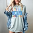 Kids STRAIGHT OUTTA KINDERGARTEN T-SHIRT FUNNY GRADUATION GIFT Women's Comfort Colors T-Shirt Bay