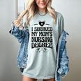 Kids I Survived My Mom's Nursing Degree Nursing School Graduation Women's Comfort Colors T-Shirt Bay