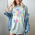 Kindergarten Graduation Kindergarten Grad Kid Girl Boy 2025 Women's Comfort Colors T-Shirt Bay