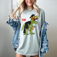 Kindergarten Grawrduate Dinosaur Graduation Cap Shirt Women's Comfort Colors T-Shirt Bay
