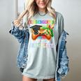Kindergarten Level Complete Last Day Of School Graduation Women's Comfort Colors T-Shirt Bay