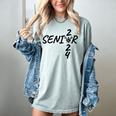 Lacrosse Senior 2024 Sticks And Ball Graduation Women's Comfort Colors T-Shirt Bay