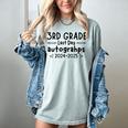Last Day Of School 3rd Third Grade Sign My Shirt Graduation Women's Comfort Colors T-Shirt Bay