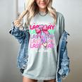 Last Day Of School Shirt Coquette Bow School Graduation Women's Comfort Colors T-Shirt Bay