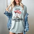 This Is My Last Rodeo Senior 2026 Cowgirl Graduation Women's Comfort Colors T-Shirt Bay