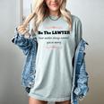 Lawyer Law School Graduation T Shirt Female Graduate Women's Comfort Colors T-Shirt Bay