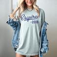 Lawyers Graduation Esquire Est 2018 Graduate Shirt Women's Comfort Colors T-Shirt Bay