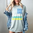 Librarian Library Science Major Masters Degree Graduation Women's Comfort Colors T-Shirt Bay