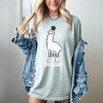 LLama Graduation I Got My Dipllama Cute Llama Women's Comfort Colors T-Shirt Bay