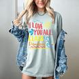 I Love You All Class Dismissed Teacher School Graduation Men Women Girls Kids Women's Comfort Colors T-Shirt Bay