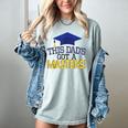 Masters Degree Proud Dad Graduation Shirt MBA Social Work Women's Comfort Colors T-Shirt Bay
