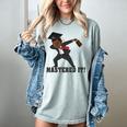 Masters Graduation Mastered It Dabbing Man Tee Women's Comfort Colors T-Shirt Bay