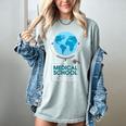 Medical School Survivor Med Graduation Women's Comfort Colors T-Shirt Bay