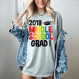 Middle School Graduation Class Of 2018 Shirt Women's Comfort Colors T-Shirt Bay