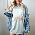 Mission Graduation Accomplished For Class Of 2025 Women's Comfort Colors T-Shirt Bay