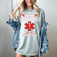 Paramedic School Graduation Shirt Survivor Women's Comfort Colors T-Shirt Bay