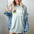 Peace Out 5th Grade Tie Dye Graduation Class Of 2026 Women's Comfort Colors T-Shirt Bay