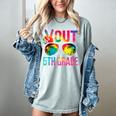 Peace Out 5th Grade Tie Dye Graduation Last Day Of School Women's Comfort Colors T-Shirt Bay