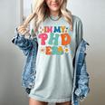 In My Phd Era Groovy Phd Graduation Future Doctor Women's Comfort Colors T-Shirt Bay