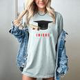 PhD Graduation Celebration For Finished Phd Grad Men Women Women's Comfort Colors T-Shirt Bay