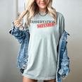 PhD Thesis Defense Graphic Doctoral Graduation Women's Comfort Colors T-Shirt Bay