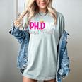 PhDiva Graduation Doctorate Student Graduate Women's Comfort Colors T-Shirt Bay