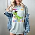 Pre k Graduation We Are Done Class 2023 Pre-k Dinosaur Boys Women's Comfort Colors T-Shirt Bay