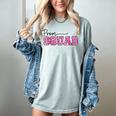 Prom Squad Prom Graduation Class Of 2024 Leopard Matching Women's Comfort Colors T-Shirt Bay