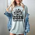 Proud Auntie Of Two 2026 Graduates Graduation Women's Comfort Colors T-Shirt Bay