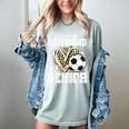 Proud Boyfriend Of A 2026 Senior Soccer Graduation Leopard Women's Comfort Colors T-Shirt Bay