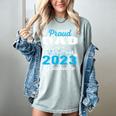 Proud Dad Of 2023 Class Master Graduate Family Graduation Women's Comfort Colors T-Shirt Bay