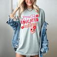 Proud Educated Latina Graduation Masters Degree PhD Women's Comfort Colors T-Shirt Bay