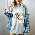 Proud Grandpa Of A 2026 Senior Baseball Graduation Leopard Women's Comfort Colors T-Shirt Bay