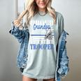 Proud Grandpa Of a State Trooper Police Officer Graduation Women's Comfort Colors T-Shirt Bay