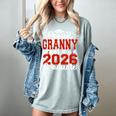 Proud Granny Of A Class Of 2026 Graduate Senior Graduation Women's Comfort Colors T-Shirt Bay