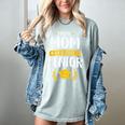 Proud Mom Of A 2021 Senior Shirt Class Graduation 2021 Mommy Women's Comfort Colors T-Shirt Bay