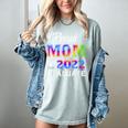 Proud Mom Of a 2022 Graduate Matching Tie Dye Graduation Women's Comfort Colors T-Shirt Bay