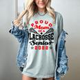 Proud Mom Of a Lacrosse Senior 2022 Graduation Women's Comfort Colors T-Shirt Bay