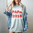Proud Papa Of A Class Of 2018 Graduate Shirt Graduation Women's Comfort Colors T-Shirt Bay