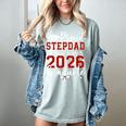 Proud Stepdad Of a Class Of 2026 Graduate For Graduation Women's Comfort Colors T-Shirt Bay