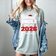 Proud Uncle Of A 2026 Graduate Senior Family Graduation Women's Comfort Colors T-Shirt Bay