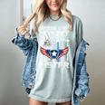 Proud US Air Force Sister Flag Air Force Graduation Sister Women's Comfort Colors T-Shirt Bay