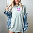 Senior 2018 TShirt Graduation Class Of 2018 Tee Shirt Women's Comfort Colors T-Shirt Bay