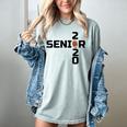 Senior 2020 Football Graduation Shirt Women's Comfort Colors T-Shirt Bay